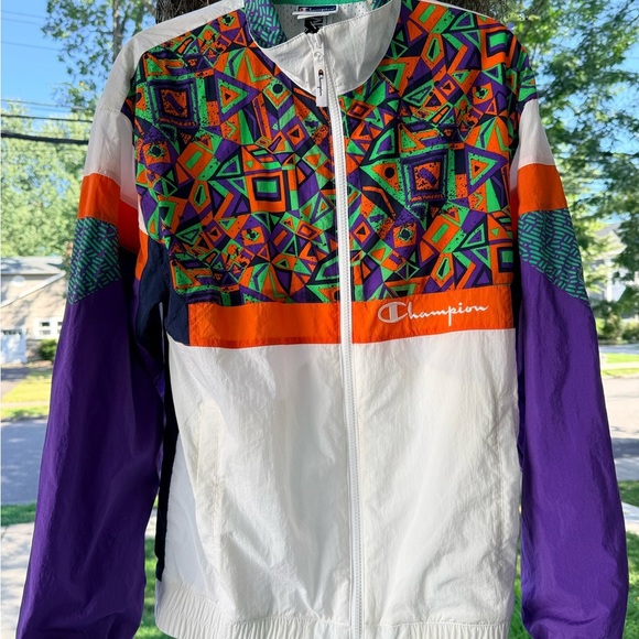 Champion Multicolor Geometric windbreaker - Picture 2 of 8